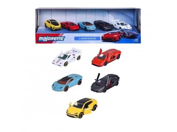 Majorette Lamborghini, 5-pak kjøretøy 210-5001
