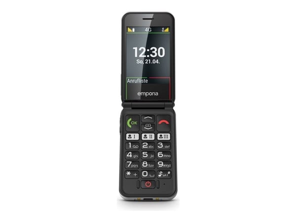 Emporia SIMPLICITYglam.4G, Avattava, Yksittäinen SIM, 7,11 cm (2.8"), Bluetooth, 1300 mAh, Valkoinen