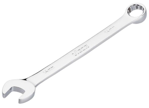 Vigor V7740-14, 14 mm, Rustfritt stål, Kromvanadiumstål, Kromfarget, Blank, 15°