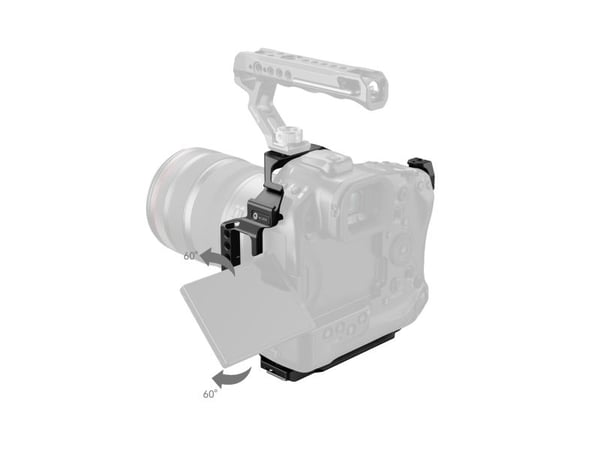 SmallRig 5413, Bur, Sort, Aluminium, Silikon, Rustfritt stål, Canon EOS R1, 178,2 mm, 74,4 mm
