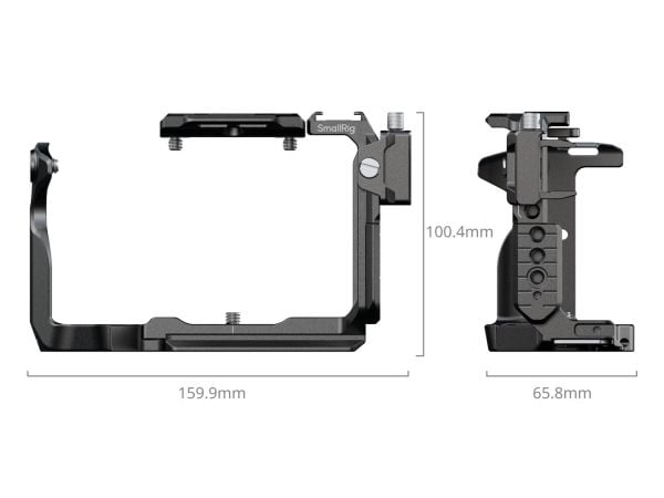 SmallRig 5588, Bur, Sort, Aluminium, PU lær, Rustfritt stål, Sony FX2, 159,9 mm, 109 mm