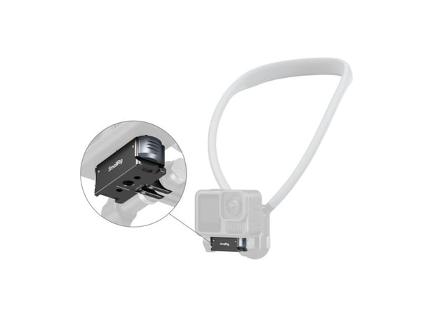 SmallRig 5437, Monteringsadapter, Svart, Aluminium, Silikon, Rustfritt stål, GoPro Hero Black 13, 19,2 mm, 20 mm