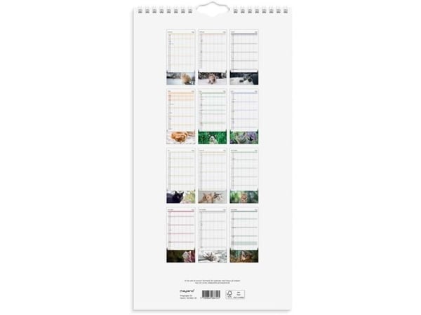 Familiekalender Katte 2026