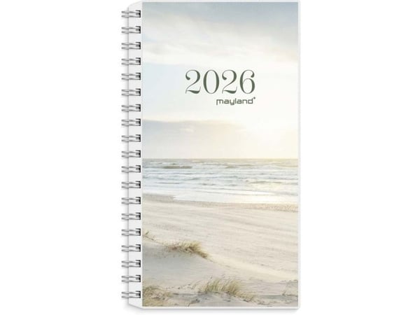 Week Planner højformat med 4 udskiftelige forside illustrationer 2026