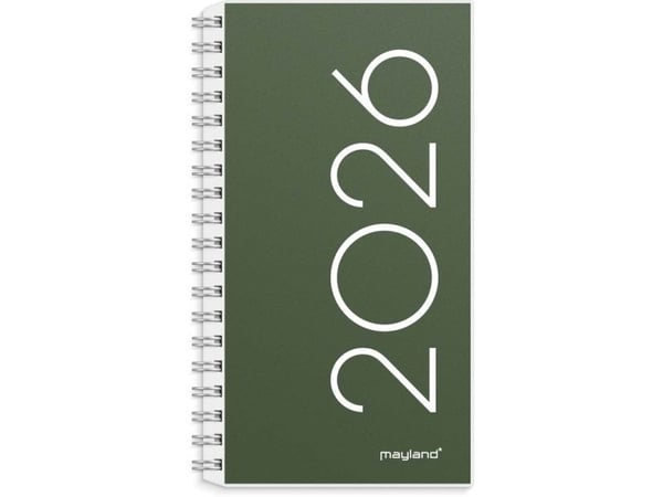 Week Planner højformat med 4 udskiftelige forside illustrationer 2026