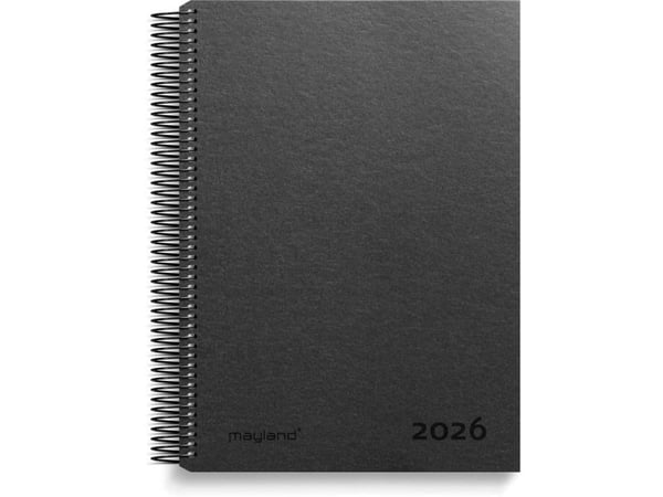 Timekalender matsort genbrugskarton 2026