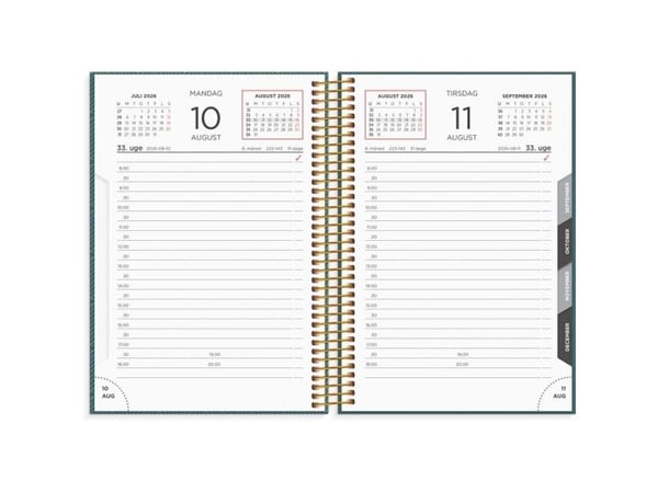 Dagkalender trend soft touch 2026
