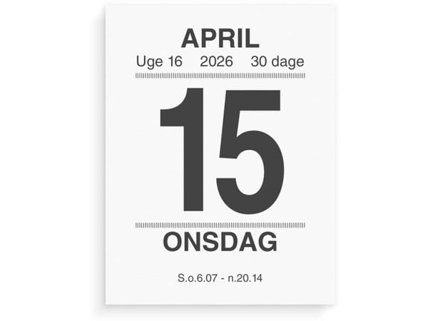 Mayland 26241000, Vegg, 734 sider, Riv-av, Flerfarget, Dag, 12 måned(er)