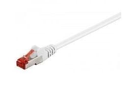 goobay - Nettverkskabel - RJ-45 (hann) til RJ-45 (hann) - 20 m - SFTP - CAT 6 - formstøpt - hvit