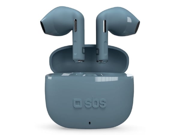 SBS Go Pods, True Wireless Stereo (TWS), 20 - 20000 Hz, Samtaler/musikk, 50 g, Hodesett, Grønn, Bensinfarge