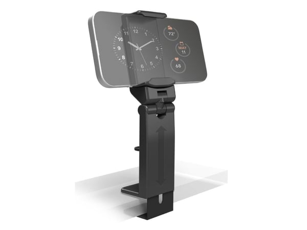 SBS TESUPPTRAVE, Mobiltelefon/smarttelefon, Passiv holder, Innendørs, Sort