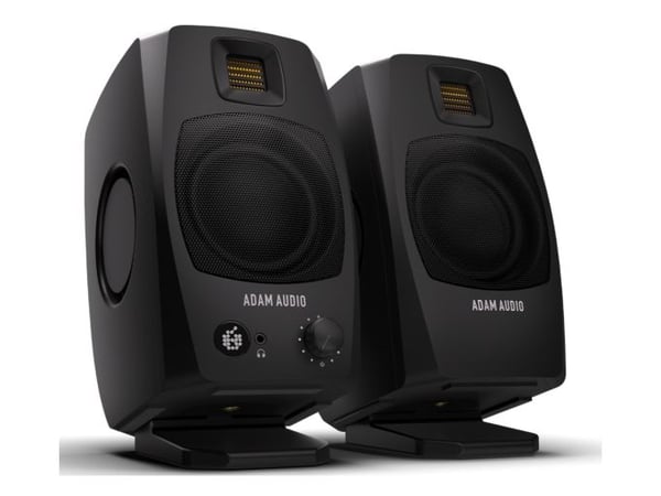 Adam Audio D3V, 3-veis, Koblet med ledninger (ikke trådløs), 45 - 232000 Hz, 47000 O, Sort