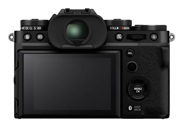 Fujifilm X -T5, 40,2 MP, 7728 x 5152 piksler, X-Trans CMOS 5 HR, 6.2K, Berøringsskjerm, Svart