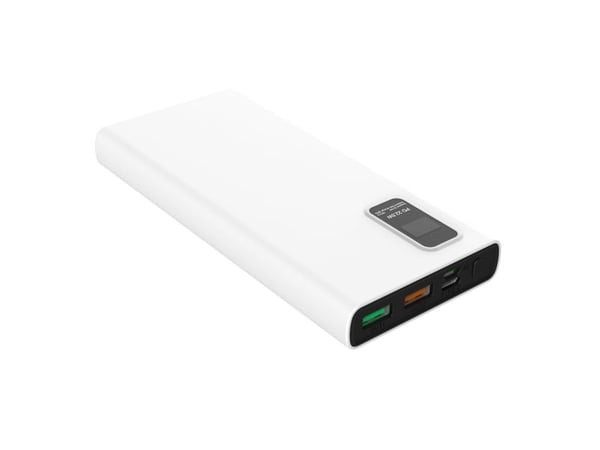 Platinet PMPB10WQC726W, 10000 mAh, Lithium Polymer (LiPo), Quick Charge 3.0, Hvit