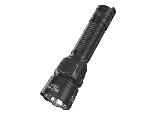 Nitecore MH25 Pro, Lommelykt, Sort, Aluminium, Knapper, 2 m, 1 m