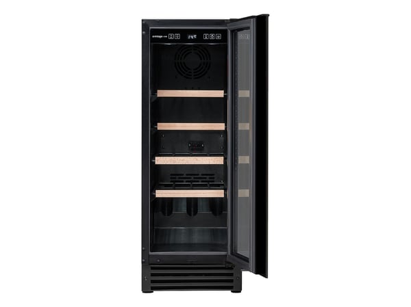 Avintage AVU23TB1, Vin kjøleskap, Under benken, 22 flasker, 75 W, F, Svart