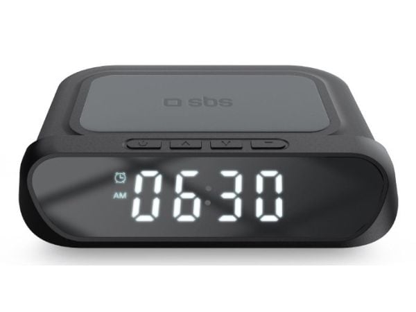 SBS TEWIRCLOCK, Digital väckarklocka, Rektangel, Svart, inomhus, Pojke/flicka, 12/24h SBS TEWIRCLOCK, Digital väckarklocka, Rektangel, Svart, inomhus, Pojke/flicka, 12/24h