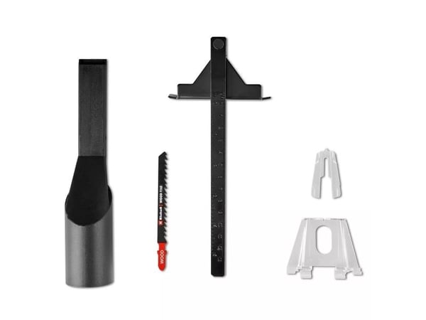 Einhell TE-JS 18/100 Li - Solo, Toppgrep, Sort, Rød, Rustfritt stål, 45°, Børstet, 10 cm, 1,2 cm - SOLO