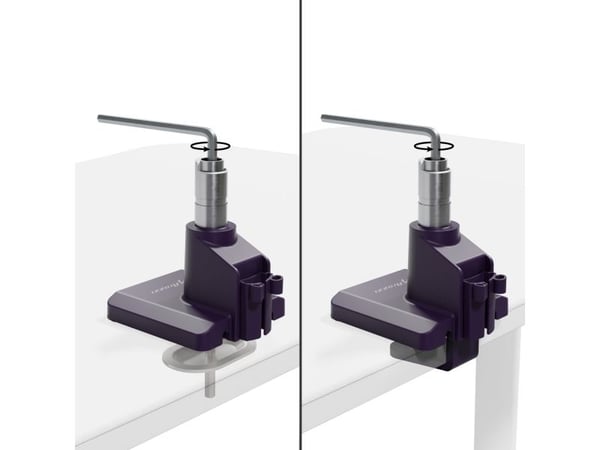 Arozzi Alzare Neo Single - Gas Spring Monitor Arm - Purple
