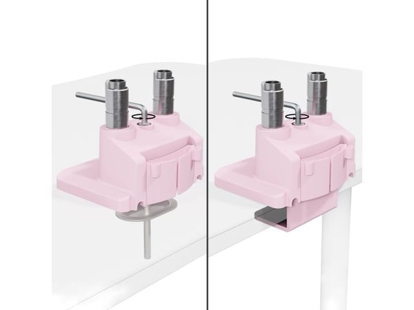 Arozzi Alzare Neo Duo - Gas Spring Monitor Arm - Pink