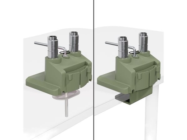 Arozzi Alzare Neo Duo - Gas Spring Monitor Arm - Forest Green