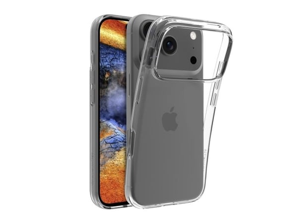 dbramante1928 Nuuk - Baksidesskydd för mobiltelefon - bulk - plast - klar - för Apple iPhone 17 Pro