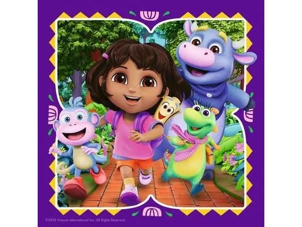 Ravensburger Dora the Explorer, 49 styck, Tecknade serier, 5 År