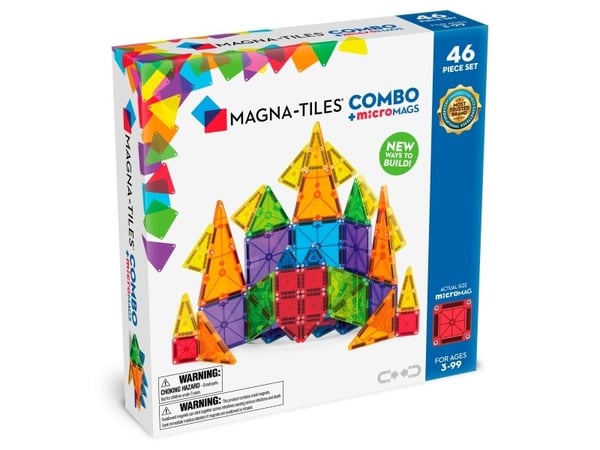 MAGNA-TILES microMAGS Combo 46kpl
