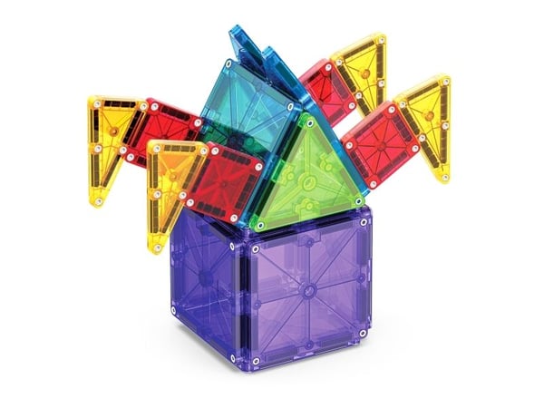 MAGNA-TILES microMAGS Combo magnetiskt byggset, 46 delar