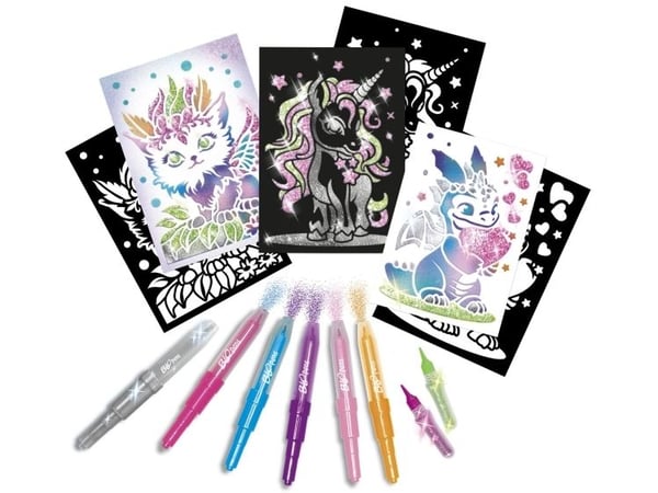BLOpens Xtra, Glitterkreationer