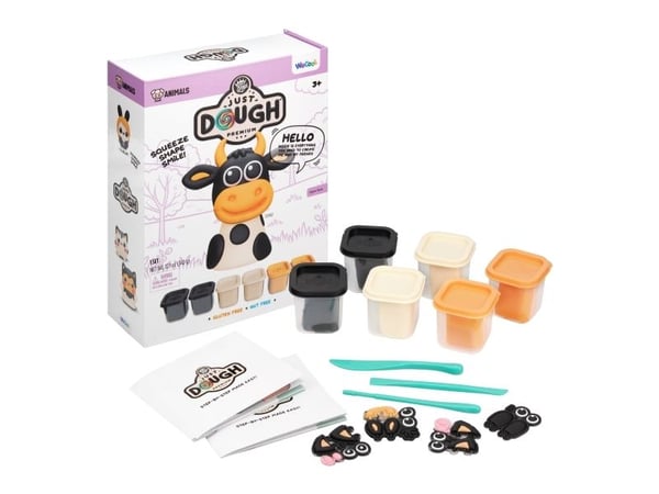 Just Dough, Ko-karakter modellervokspakke 6x57g