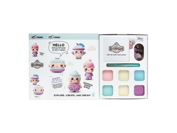 Just Dough, Lockig karaktär modellera set 6x57g