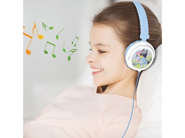BLUEY Stereo Wired hopfällbara hörlurar