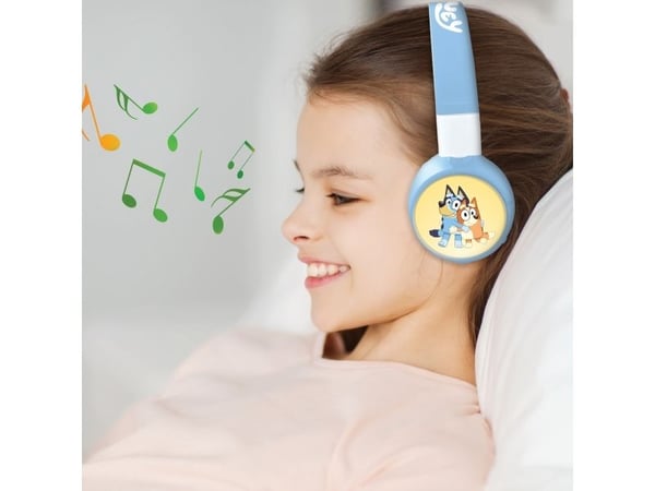 BLUEY 2-i-1 Bluetooth® og kablede comfort sammenleggbare hodetelefoner