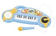 BLUEY morsomt elektronisk keyboard med lys