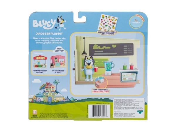 Bluey Juicebar Mini-leksaksset