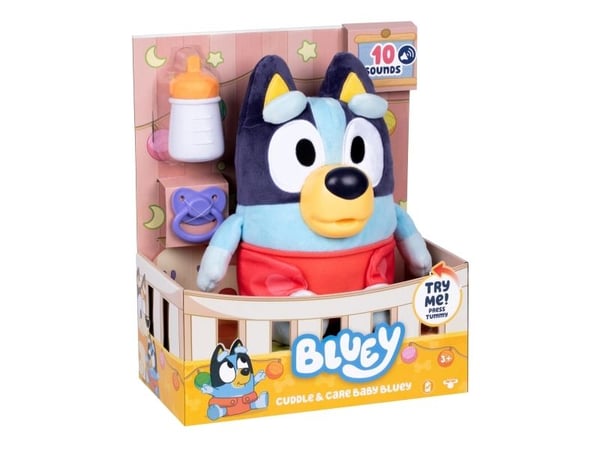 BLUEY, Cuddle & Care Baby Plush