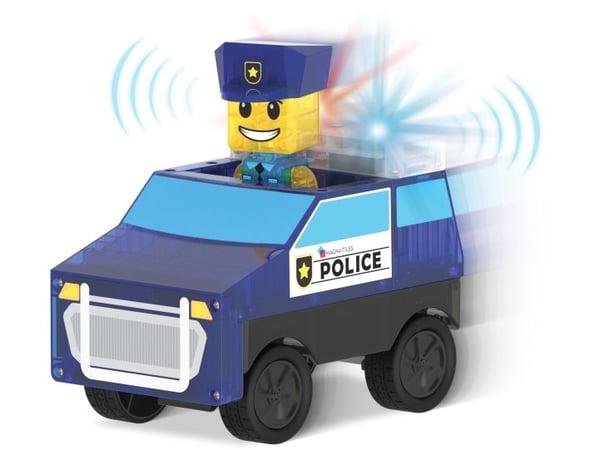 MAGNA-TILES Politistasjon 35 deler