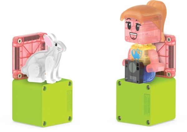 MAGNA-TILES Kæledyrslegland 50 dele