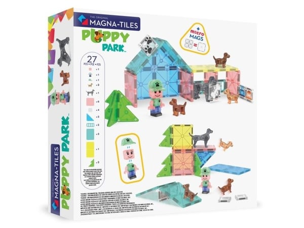 MAGNA-TILES Hunddagis 27 delar
