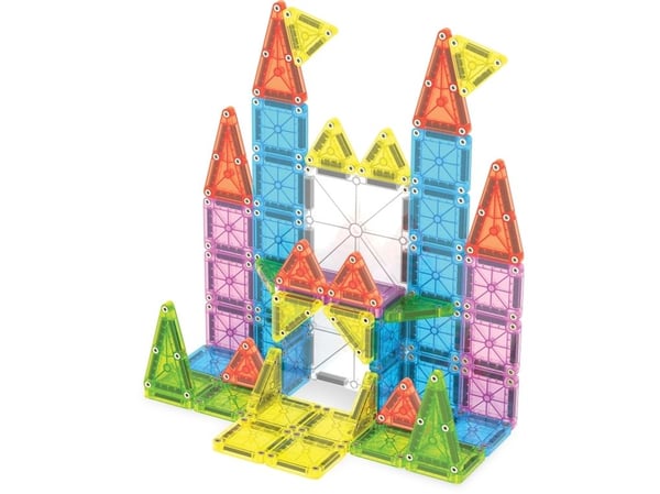 MAGNA-TILES® microMAGS Deluxe resekit i ask, 55 delar