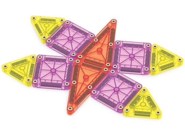 MAGNA-TILES® microMAGS Deluxe resekit i ask, 55 delar