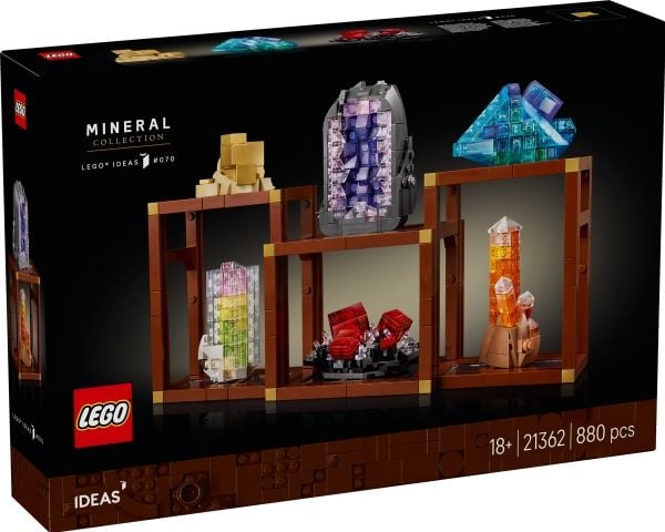 LEGO Ideas 21362 Mineral Collection