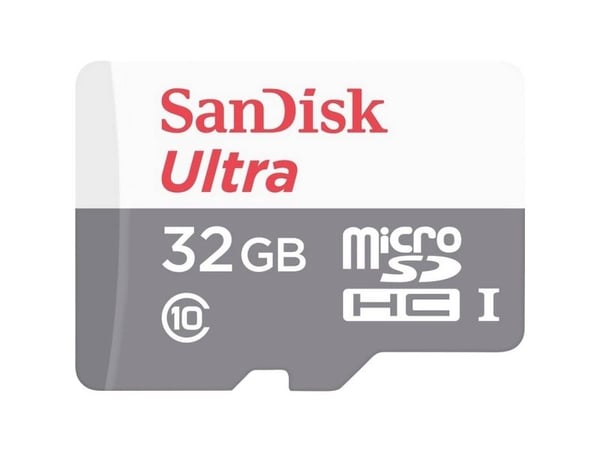 SanDisk Ultra - Flash-minneskort - 32 GB - Class 10 - microSDHC UHS-I