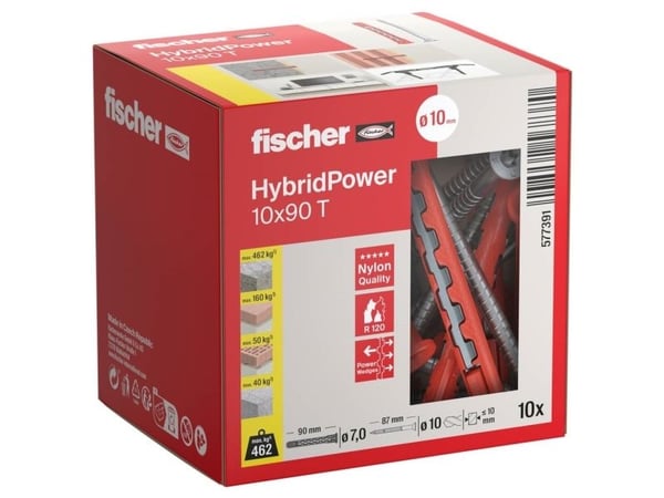Fischer HybridPower 10x90 T 10 stk/pak