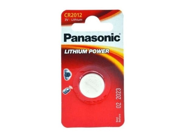 Panasonic litiumbatteri Power CR2012 (1 st)