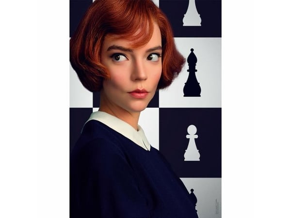 Pussel 500 element Netflix Drottningens Gambit