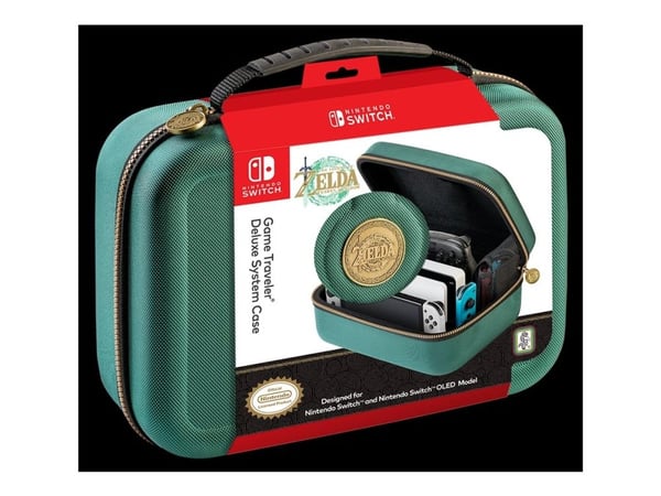 NACON - Zelda Tears Of The Kingdom - bærepose - grønn - for Nintendo Switch