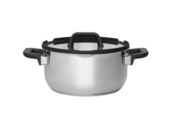 Maku gryte 24m 5,2l laget av rustfritt stål. med s/d