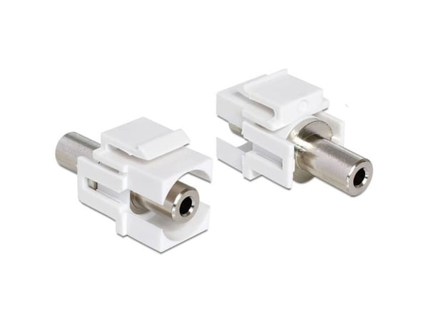 DeLOCK - Modulær innsats - 3,5 mm stereo minikontakt
